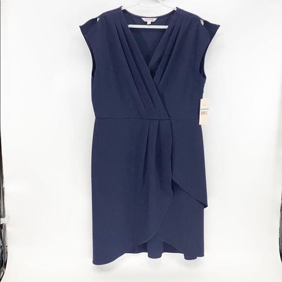Nanette Lepore Dresses & Skirts - Nanette Lepore dark navy dress graduation wedding special occasion sz 16